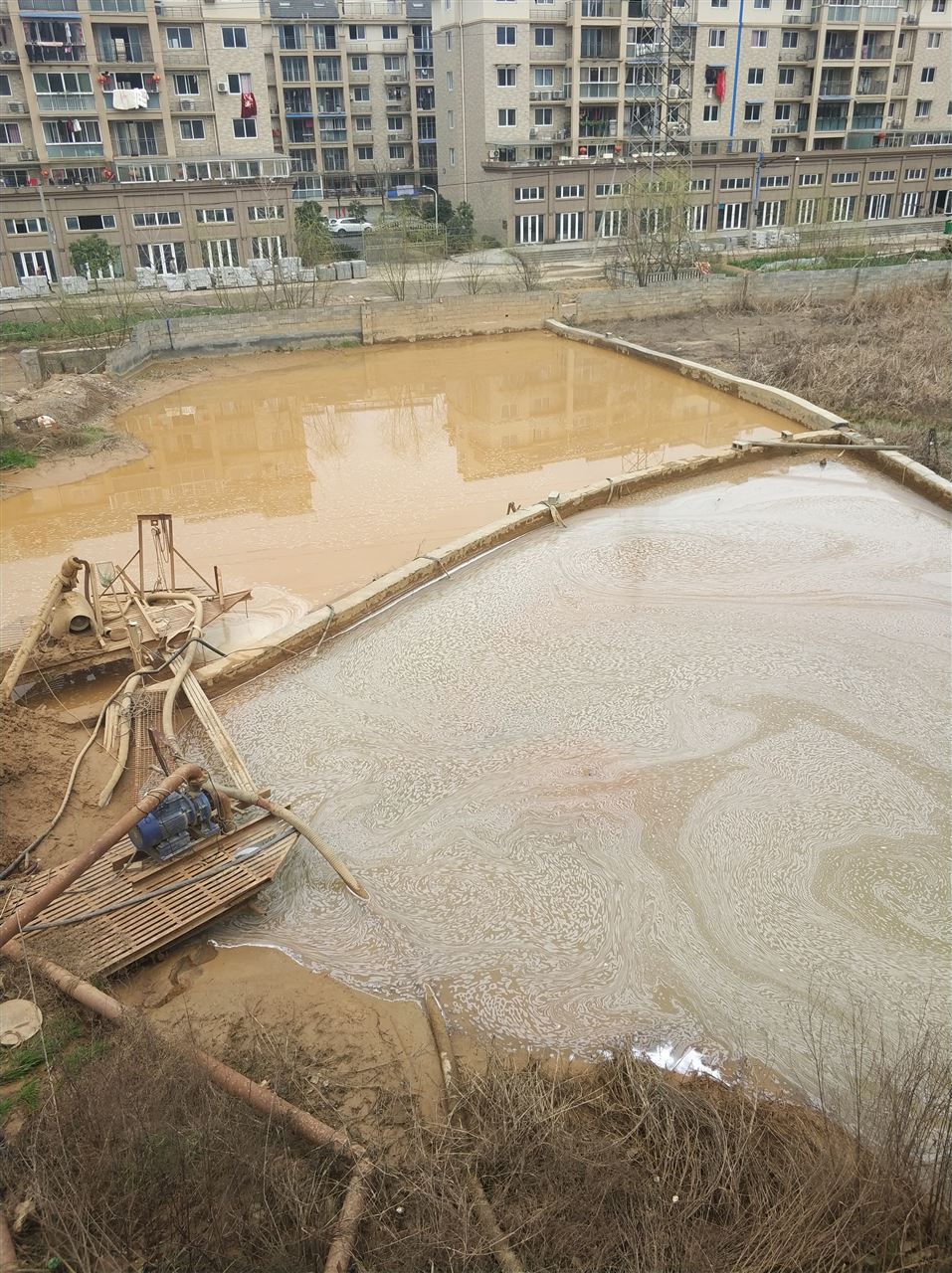 蓟州沉淀池淤泥清理-厂区废水池淤泥清淤