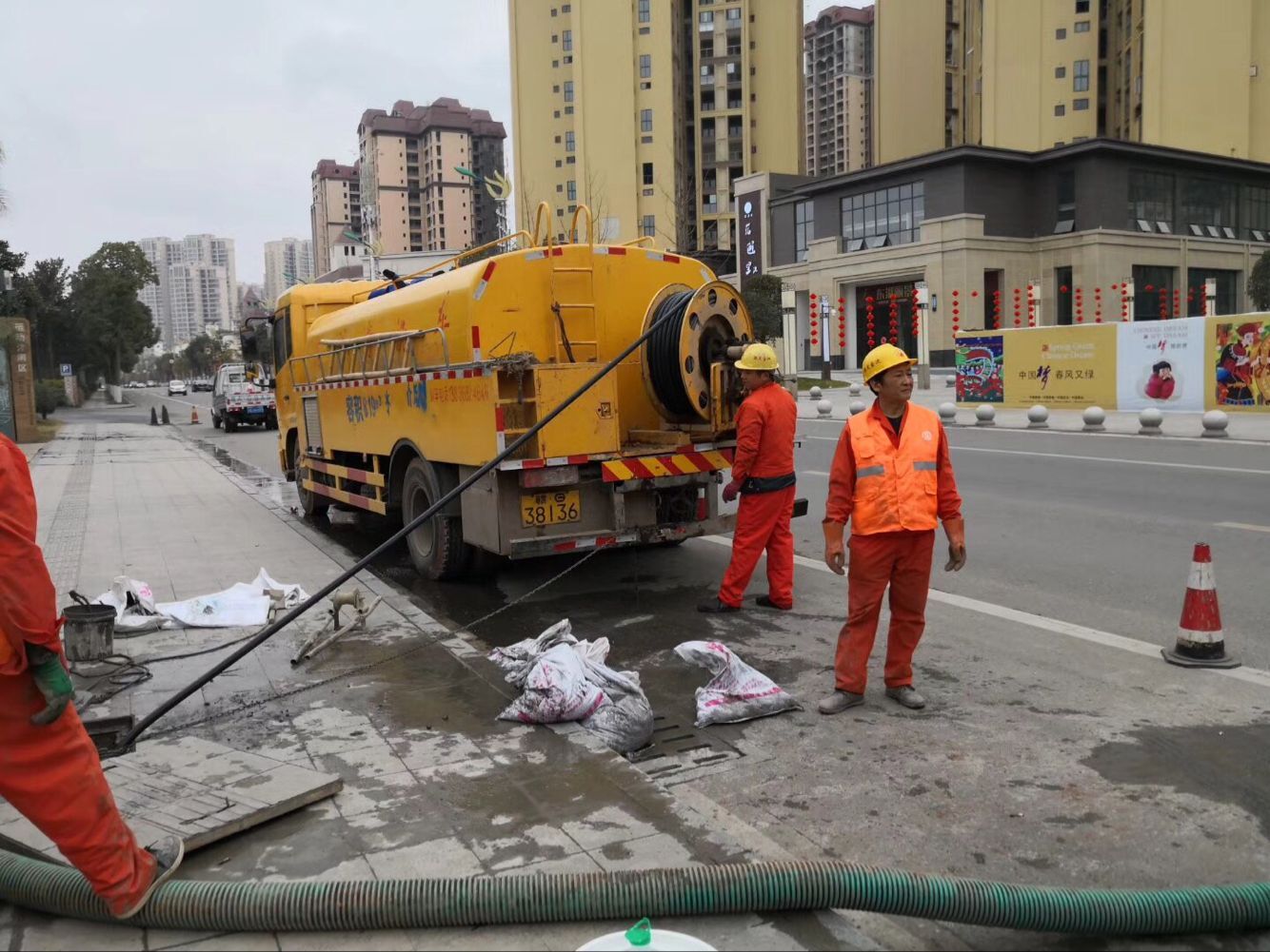蓟州排污管道清淤-管道清洗